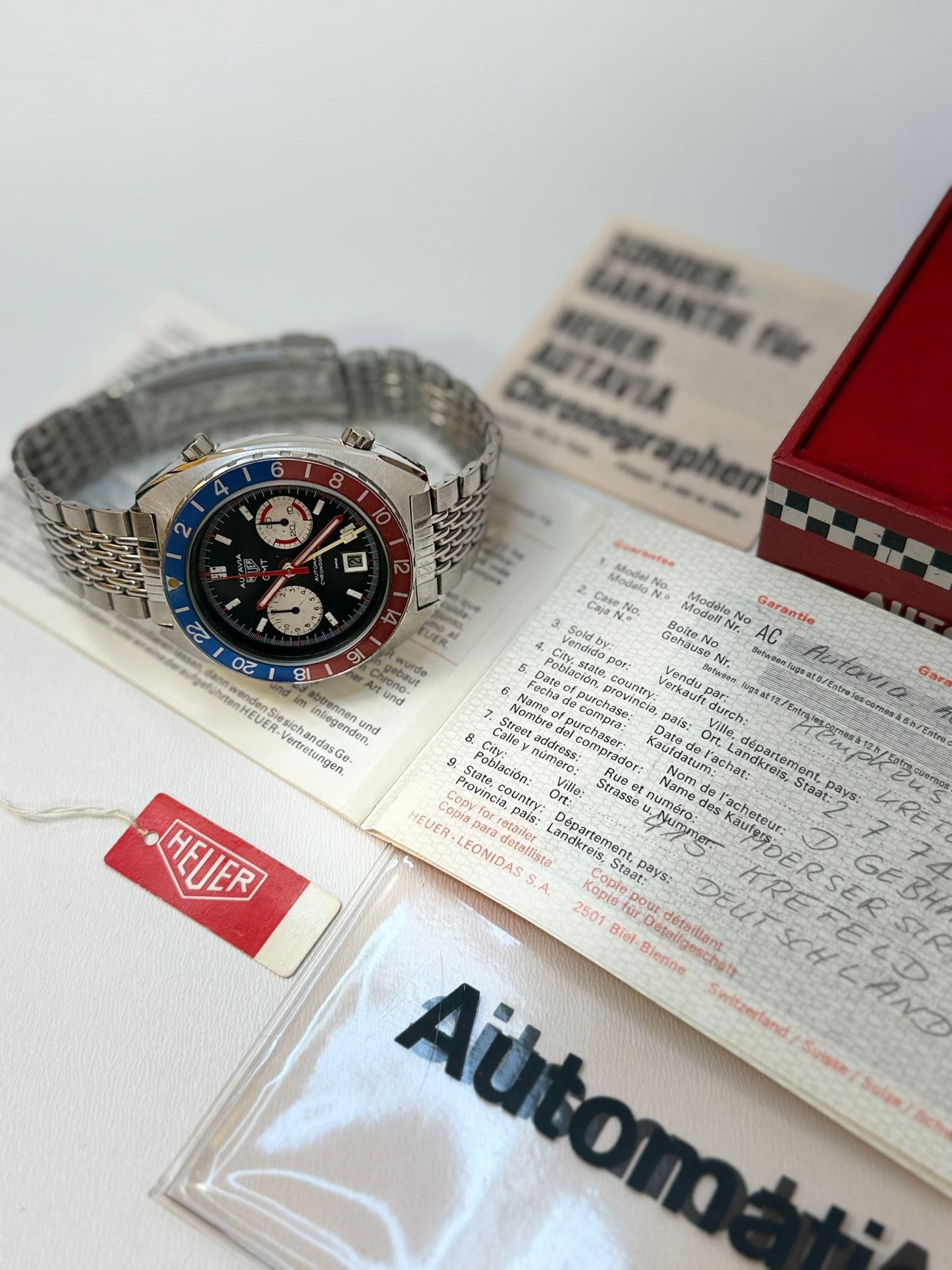 Heuer, Autavia GMT Chronograph